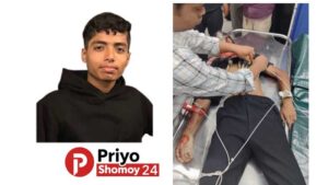 চাঁদপুরে ট্রাক-মোটরসাইকেল সংঘর্ষে কিশোর নিহত, আহত ১