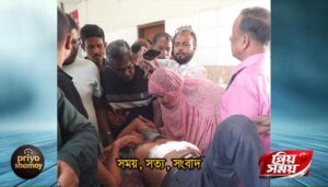 বগুড়া সান্তাহারে রেলওয়ের জায়গার ইস্যুতে বিএনপি নেতার পেটে ছুরিকাঘাত