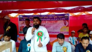 চাঁদপুরে মরহুম চেয়ারম্যান আব্দুল রশিদ খান স্মৃতি স্মরণে ফুটবল টুর্নামেন্টের ফাইনাল অনুষ্ঠিত