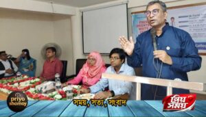 চাঁদপুর মেডিকেল কলেজের নবীন শিক্ষার্থীদের নবীন বরণ অনুষ্ঠান