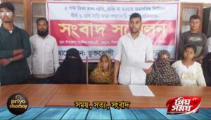 সিরাজগঞ্জ তাড়াশে ৫ লাখ টাকা চাঁদা না দেওয়ায় ঘরছাড়ার অভিযোগ ২১ পরিবারের