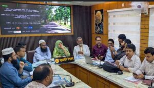 বগুড়া আদমদীঘিতে গ্রামীণ সড়ক উন্নয়নে এলজিইডির কর্মশালা