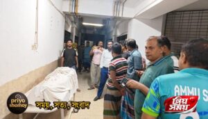 মেহেরপুরে স্ত্রীর সামনেই খালাতো ভাইকে ধারালো অস্ত্র দিয়ে হত্যা