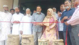 আদমদিঘীতে অভ্যন্তরীন বোরোধান ও চাল সংগ্রহ ২০২৬ এর উদ্বোধন