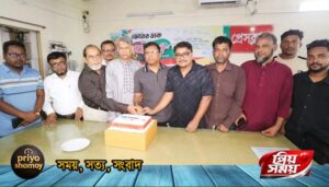 বগুড়ায় দৈনিক ভোরের ডাক-এর ৩৫ বর্ষপূর্তির বর্ণাঢ্য উৎসব