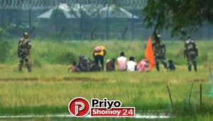 পঞ্চগড়ে পুশ-ইন ব্যর্থ, শূন্যরেখায় আটকা ১০ নারী-পুরুষ