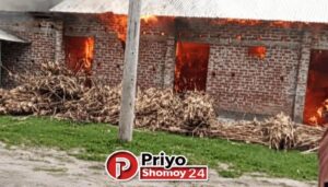 ঠাকুরগাঁওয়ের বালিয়াডাঙ্গীতে অগ্নিকাণ্ডে পুড়ল এতিমখানা ও মাদরাসা, সহায়তার আবেদন