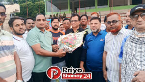 সাতক্ষীরা জেলা পরিষদ প্রশাসকের সাথে বিএনপি নাগরিক সমাজের শুভেচ্ছা বিনিময়