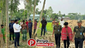 তাড়াশে অবৈধ বালু-মাটি: ২ যুবকের লাখ টাকা জরিমানা