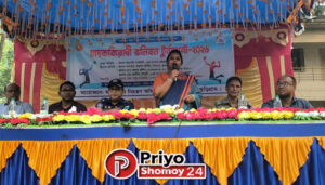 কুড়িগ্রামে তিনদিনব্যাপী মাদক বিরোধী ভলিবল টুর্নামেন্টের উদ্বোধন