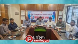 চাঁদপুরে বিশ্ব তামাকমুক্ত দিবস উপলক্ষে আলোচনা সভা অনুষ্ঠিত