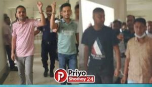 তাড়াশে ছাত্রলীগের ৪ কর্মীর জামিন নামঞ্জুর করে কারাগারে প্রেরণ