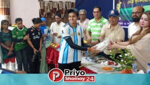 খেলোয়াড় শিশুদের জন্য ওয়েলফেয়ার ফাউন্ডেশনের উপহার