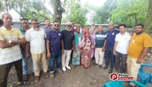 সান্তাহারে প্রতিবেশী দ্বারা হত্যার শিকার রাকামণির পরিবারকে আইনী সহায়তা দেওয়ার আশ্বাস
