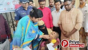 সিরাজগঞ্জ তাড়াশে ভিটামিন এ প্লাস ক্যাম্পেইন সফলভাবে সম্পন্ন