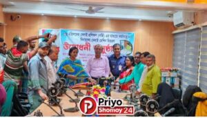তাড়াশে দর্জি প্রশিক্ষণের উদ্বোধন, কম্পিউটার প্রশিক্ষণের সমাপনী