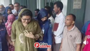 পঞ্চগড়ে সাবেক এমপি নাইমুজ্জামানের স্ত্রী ও যুব মহিলা লীগ নেত্রী কারাগারে