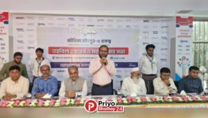ড্যাফোডিল ফাউন্ডেশনের উদ্যোগে চাঁদপুরে জীবিকা প্রকল্পের ২ হাজার উপকারভোগীর মাঝে ২ কোটি টাকা বিতরণ