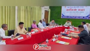 চাঁদপুর জেলা লিগ্যাল এইড কমিটির মাসিক সভা সম্পন্ন