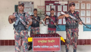 সাতক্ষীরা সীমান্তে ১০ লাখ টাকার ভারতীয় মালামাল জব্দ