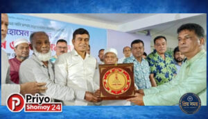 পঞ্চগড় চেম্বারে প্রতিমন্ত্রী ফরহাদ হোসেন আজাদকে সংবর্ধনা, ব্যবসায়ীদের সঙ্গে মতবিনিময়