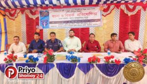 শ্যামনগরে সততা চর্চায় উদ্বুদ্ধ করতে দুর্নীতি প্রতিরোধ বিষয়ক বিতর্ক প্রতিযোগিতার উদ্বোধন