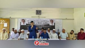 শাহতলীতে সাবেক চেয়ারম্যান : তাহের হোসেন রুশদী'র ৮ম মৃত্যুবার্ষিকী পালিত