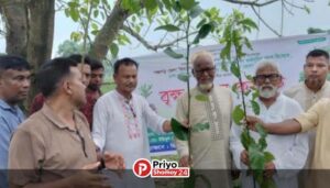 পঞ্চগড়ে জিয়া সংসদের বৃক্ষরোপণ কর্মসূচি পালিত হয়েছে
