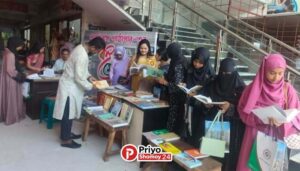 উৎসবমুখর আয়োজনে সম্পন্ন হলো প্যাপিরাস পাঠাগারের একদিনের বইমেলা