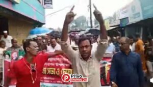 সিরাজগঞ্জ তাড়াশে উৎসব মুখর পরিবেশে জুলাই শহীদ দিবস পালিত