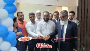 চাঁদপুরে নতুন ভবনে সোনালী ব্যাংকের নতুন বাজার শাখার কার্যক্রম উদ্বোধন