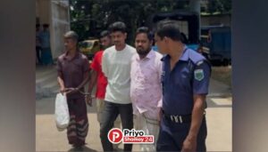 সিরাজগঞ্জের তাড়াশে অনলাইন চক্রের দুই সদস্য আটক থানায় সোপর্দ