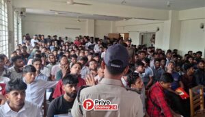 চাঁদপুরে মাদকবিরোধী থিম সং ও ডকুমেন্টারি প্রদর্শন, আলোচনা সভা