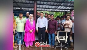 সান্তাহারে মৎস্য গবেষণা ইন্সটিটিউটের প্লাবনভূমি উপ-কেন্দ্রে মাছের পোনা অবমুক্তকরণ