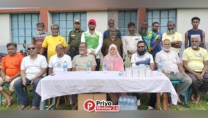 আদমদীঘিতে প্রীতি ফুটবল ম্যাচ অনুষ্ঠিত