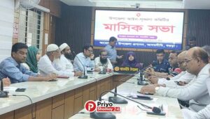 আদমদিঘী উপজেলা প্রশাসনের আইনশৃঙ্খলা কমিটির মাসিক সভা অনুষ্ঠিত