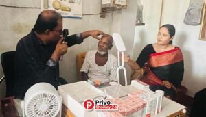 মানবিক উদ্যোগে চাঁদপুরে ১৫০ জন রোগীকে বিনামূল্যে চক্ষু সেবা ঔষধ চশমা দিল ‘তানিয়া ইশতিয়াক খান