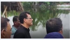 সাতক্ষীরায় দীর্ঘ ৩০ বছর পর দখল মুক্ত হলো জেলা পরিষদের পুকুর