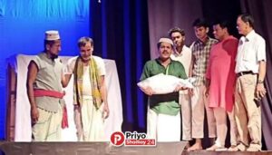 চাঁদপুর থিয়েটার ফোরামের ১০ দিনব্যাপী নাট্যোৎসবে অনন্যা নাট্যগোষ্ঠীর নাটক জলরুপালী মঞ্চস্থ